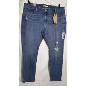 Levi’s Original Red Tab Women's 711 Mid-Rise Super Soft Sculpting Skinny Jeans